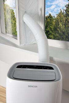 Sencor SAC MT9020C mobiele airco 9000 BTU energieklasse A wit