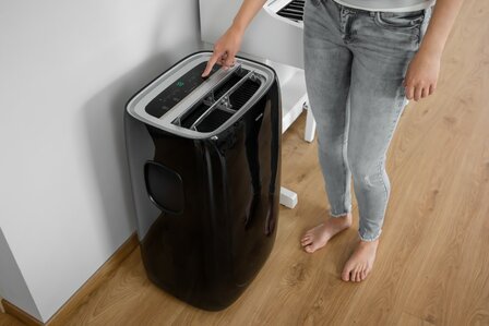 Sencor SAC MT9021C mobiele airco 9000 BTU energieklasse A zwart