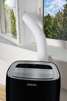 Sencor SAC MT9021C mobiele airco 9000 BTU energieklasse A zwart