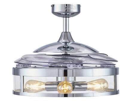 Beacon Fanaway Classic Chrome plafondventilator 122 cm 212926 verlichting