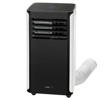 Clatronic CL 3716 slimme mobiele airco Wi-Fi 9.000 BTU zwart met afvoerslang