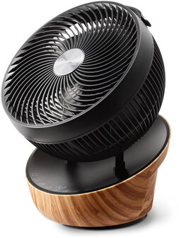 Clean Air Optima CA-403 Smart Wood Design slimme tafelventilator met app