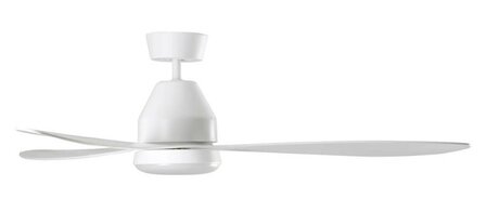 Beacon Whitehaven plafondventilator wit 142 cm met licht