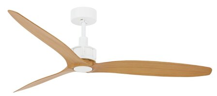 Beacon Lucci Airfusion Viceroy plafondventilator wit teak 132 cm