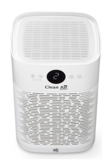 Clean Air Optima CA-502Pro HEPA UV luchtreiniger mini wit bovenzijde