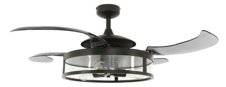 Beacon Fanaway Classic Antique Black plafondventilator 122 cm 212927 voorzijde