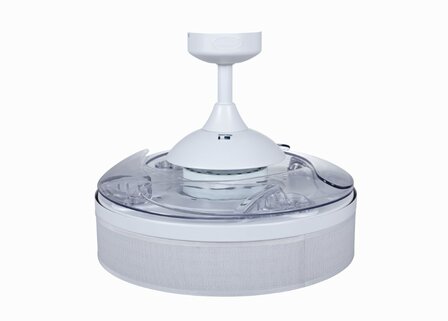 Beacon 511030 Fanaway Fraser plafondventilator met verlichting wit 121 cm