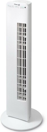 Clean Air Optima CA-405 luxe torenventilator met luchtzuiveraar wit