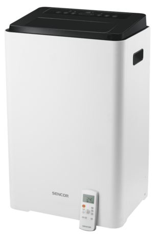 Sencor SAC MT1411C mobiele airco 14000 BTU energieklasse A wit