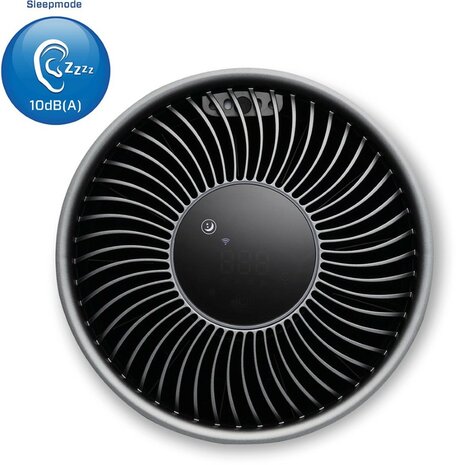 Clean Air Optima CA-503T Compact Smart UV ionisator luchtreiniger titanium