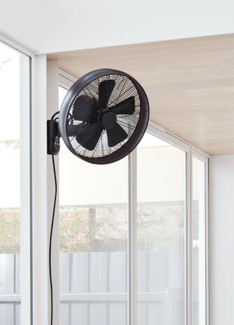 Beacon Breeze wandventilator brons 41 cm 213125EU bevestigd aan wand