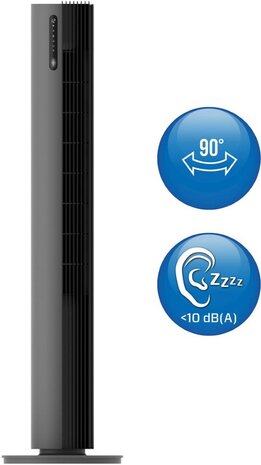 Clean Air Optima CA-407G Smart luxe torenventilator met ionisator + app