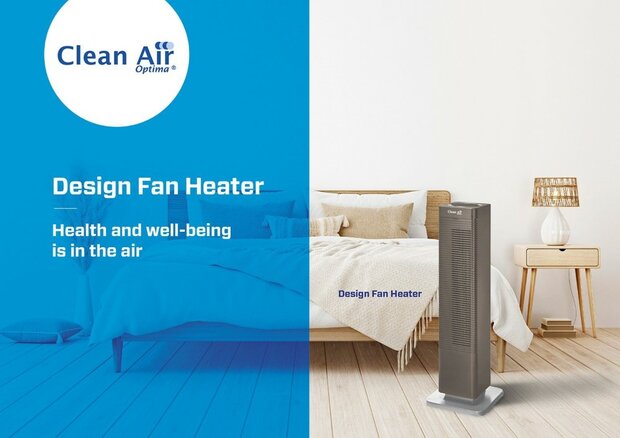 Clean Air Optima CA-904C 2in1 ventilatorkachel koper 2000 Watt