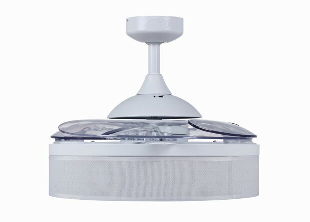 Beacon 511030 Fanaway Fraser plafondventilator met verlichting wit 121 cm